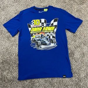 Under armour‎ shirt men’s small blue short sleeve hoops slam dunk finish line